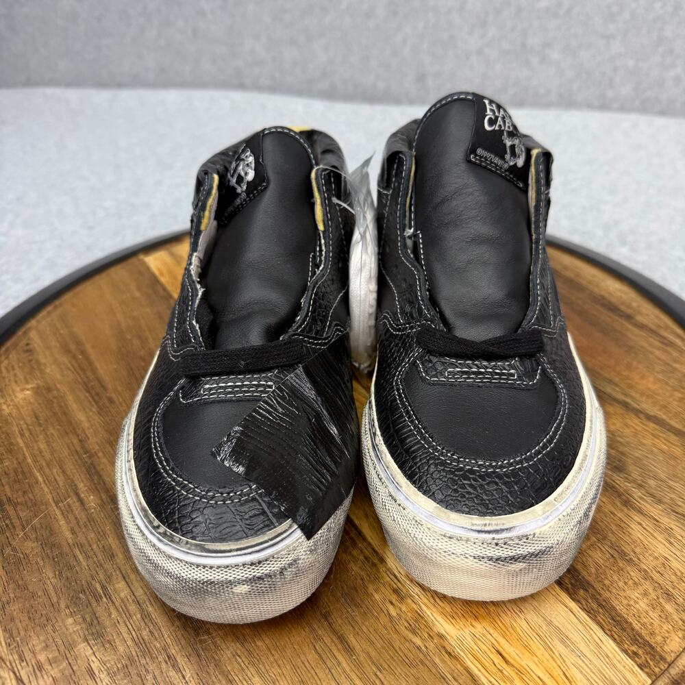 Vans Half Cab Lux Duct Shoes Women's 7.5 Skate Black Sneakers - Picture 2 of 7